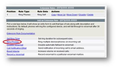 Ring phones step1